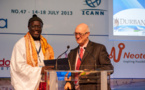 Réunion d’ICANN en Afrique du Sud – Durban47: Kheweul.com de Mouhamet Diop remporte le prix du meilleur registrar africain