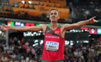 Athlétisme: le Marocain El Bakkali de nouveau titré sur 3000m steeple