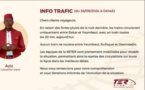 Transport : la circulation du TER sens Dakar-Diamniadio perturbée par les intempéries 