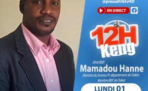 🛑DIRECT: Parlons d'actualités dans votre bloc d'information MidiKeng avec Mamadou Hanne