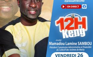 🔴Suivez en Direct le bloc d’informations MidiKeng avec Mamadou Lamine Sambou, membre du Collectif des victimes de Macky