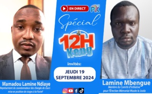 🔴Suivez en Direct le bloc d’informations MidiKeng avec Mamadou Lamine Ndiaye et Lamine Mbengue