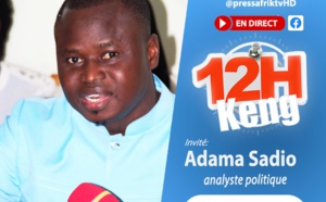 🔴Suivez en Direct le bloc d’informations MidiKeng avec Adama Sadio, analyste politique