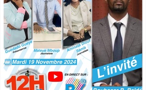 🔴DIRECT | MIDI KENG avec Boubacar B. Baldé, Directeur exécutif du cabinet COSDEVv