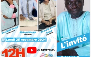 🔴 Suivez en Direct le bloc d’informations Midikeng avec Déthié Faye, président de la Cdr/Fonk sa kaddu