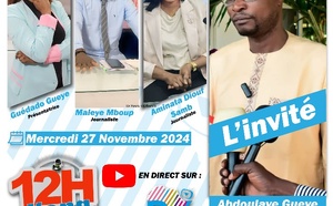 🔴DIRECT | MIDI KENG avec Abdoulaye Gueye, SG du Sutsas Albert Royer