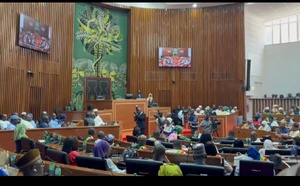 Assemblée nationale : Le Premier ministre Ousmane Sonko  accueilli sous un salve d'applaudissements