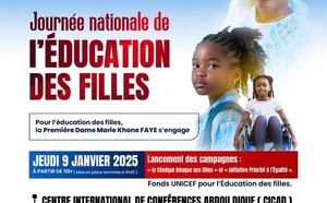 🔴 Direct CICAD : Journée nationale de l'Éducation des filles présidée par la Première Dame Marie Khone Faye