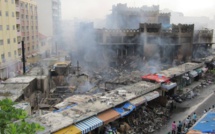 Marché Petersen : les victimes de l'incendie demandent à l’Etat de déguerpir tout le monde