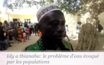 Vidéo - Les populations Thiénaba évoquent leurs problèmes d'accès à l'eau devant Idy
