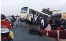 Virage de Ngor : un choc violent entre deux bus "Tata" fait plusieurs blessés dont deux dans un état grave