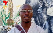 ​Emigration clandestine au Sénégal : l’artiste d'art visuel Djibril Dramé invite les jeunes à croire en eux et à entreprendre