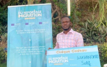 Notre collègue Salif Sakhanokho remporte le premier prix du meilleur reportage en migration