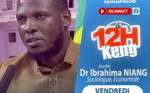 🔴Suivez en Direct le bloc d’informations MidiKeng avec Dr Ibrahima Niang, sociologue, économiste