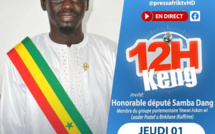 🔴Suivez en Direct le bloc d’informations MidiKeng  avec Samba Dang, député, membre du groupe parlementaire Yewwi Askan Wi