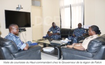 Visite de prise de Contact du Haut-Commandant de la Gendarmerie Nationale