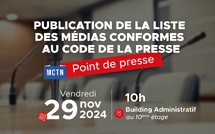 La liste des médias reconnus par l'Etat : le ministre de tutelle face à la presse vendredi 